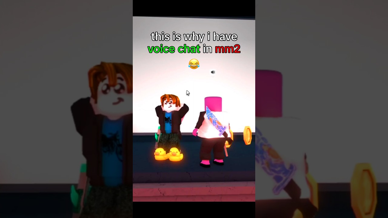 THE SUSSIEST VOICE CHAT MOMENTS in MM2... 🤣 #roblox #mm2 #funny #gaming