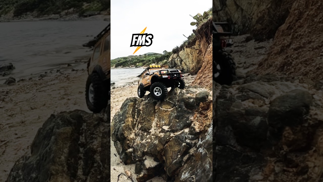 Fcx18 Lc80 v2 🔥 Fms 1/18 scale scaler #fcx18lc80 #fmsmodel #rccrawler #shorts
