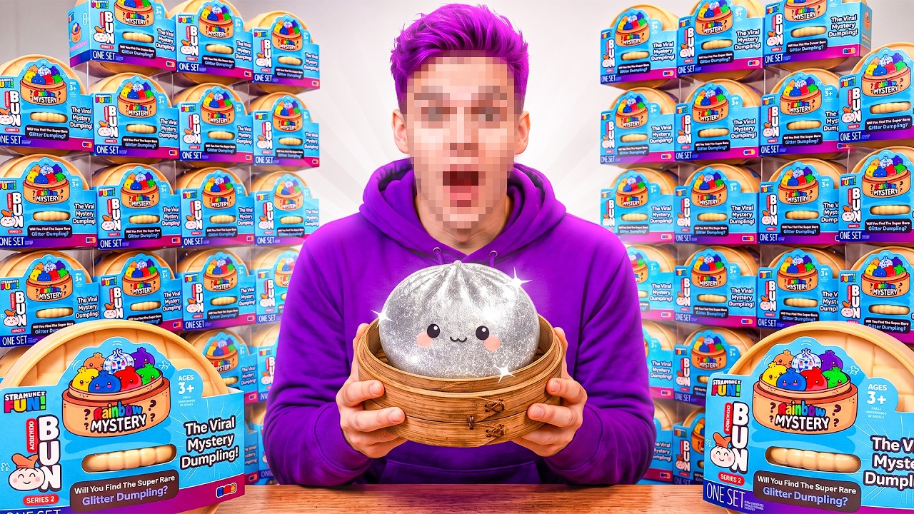 I Opened 100 VIRAL MYSTERY DUMPLINGS!