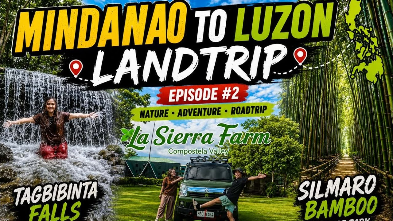 La Sierra Farm-Gihun's 1st trip  Da17v manual turbo minivan #surplustv #dodonglaagan #travel 