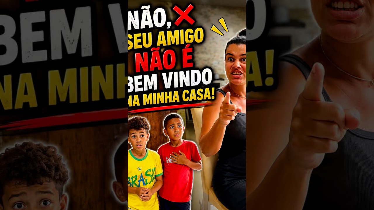 Não quero amigo seu na minha casa #shorts  #humor