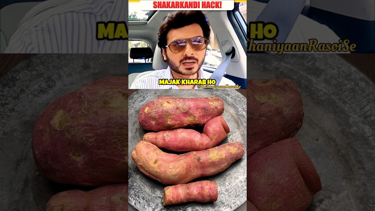 🔥 Divyenndu’s Simple Sweet Potato Hack! 🍠 #shorts