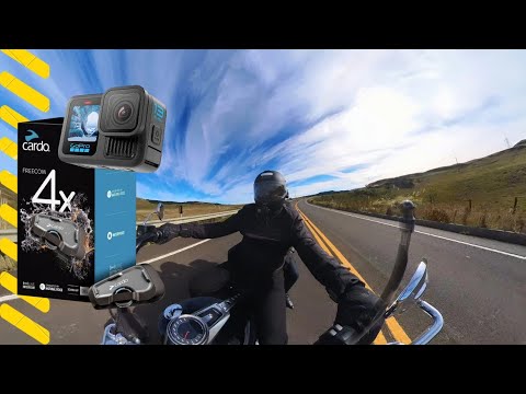 Gravando áudio na Gopro 13 pelo intercomunicador 