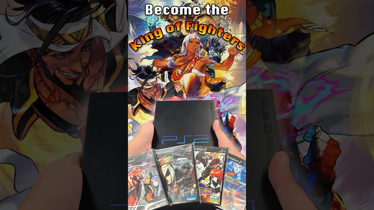 WOAH! That's like the WHOLE KING OF FIGHTER COLLECTION!!!