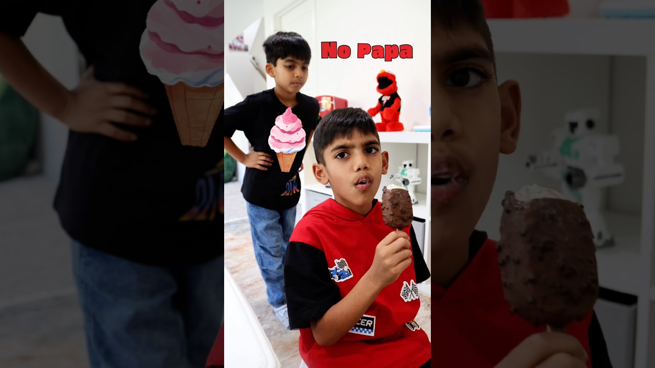 Learn Baby Baby Yes Papa Song With Jay & Neil!🍦🍧 @Bebefinn ​
