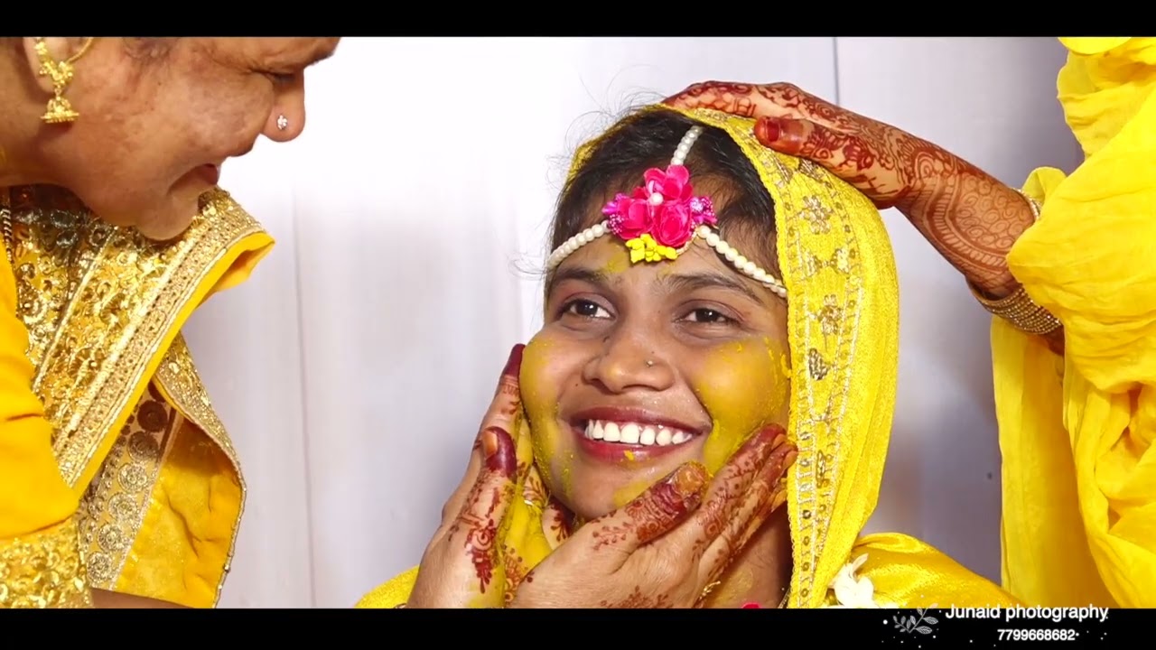 Sony haldi ceremony  @JunaidDigitals @khammam 
