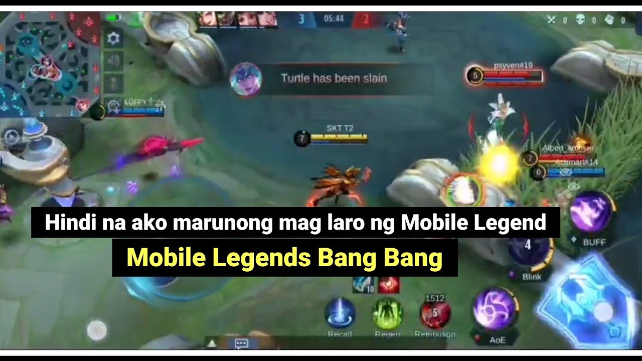 Hindi na ako marunong mag laro ng Mobile Legend||Mobile Legends Bang Bang