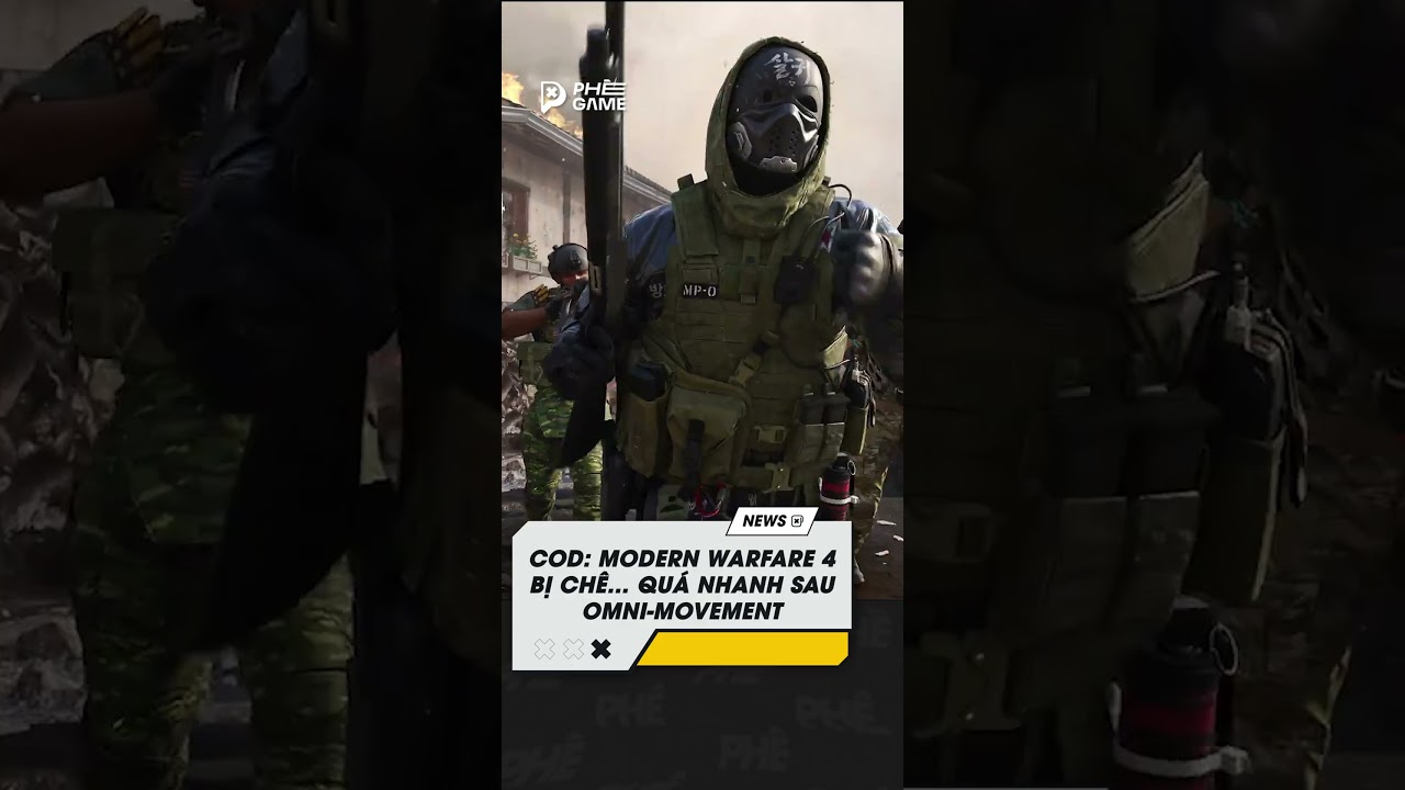 ACTIVISION LẠI PHÁ HỎNG CƠ CHẾ DI CHUYỂN TRONG MW4 SAU OMNI MOVEMENT