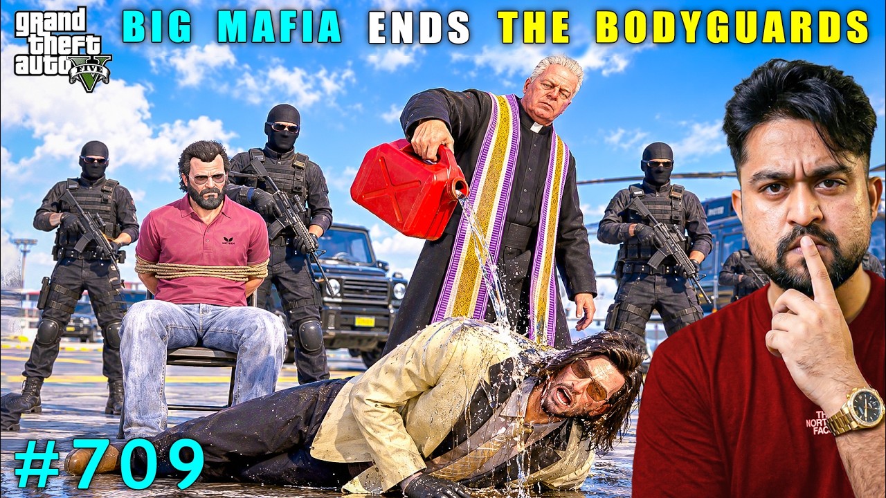 Big Mafia Encounters My Personal Bodyguard | Gta V Gameplay #709
