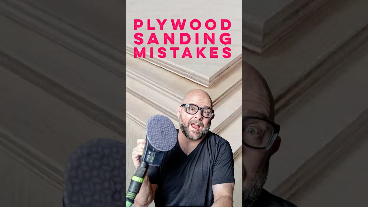 The Simple Trick to Sanding Plywood Perfectly