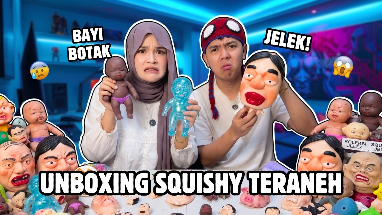 AKU BORONG SEMUA SQUISHY TERANEH DAN TERJELEK⁉️😂 IQBAL KAGET!!😭😂