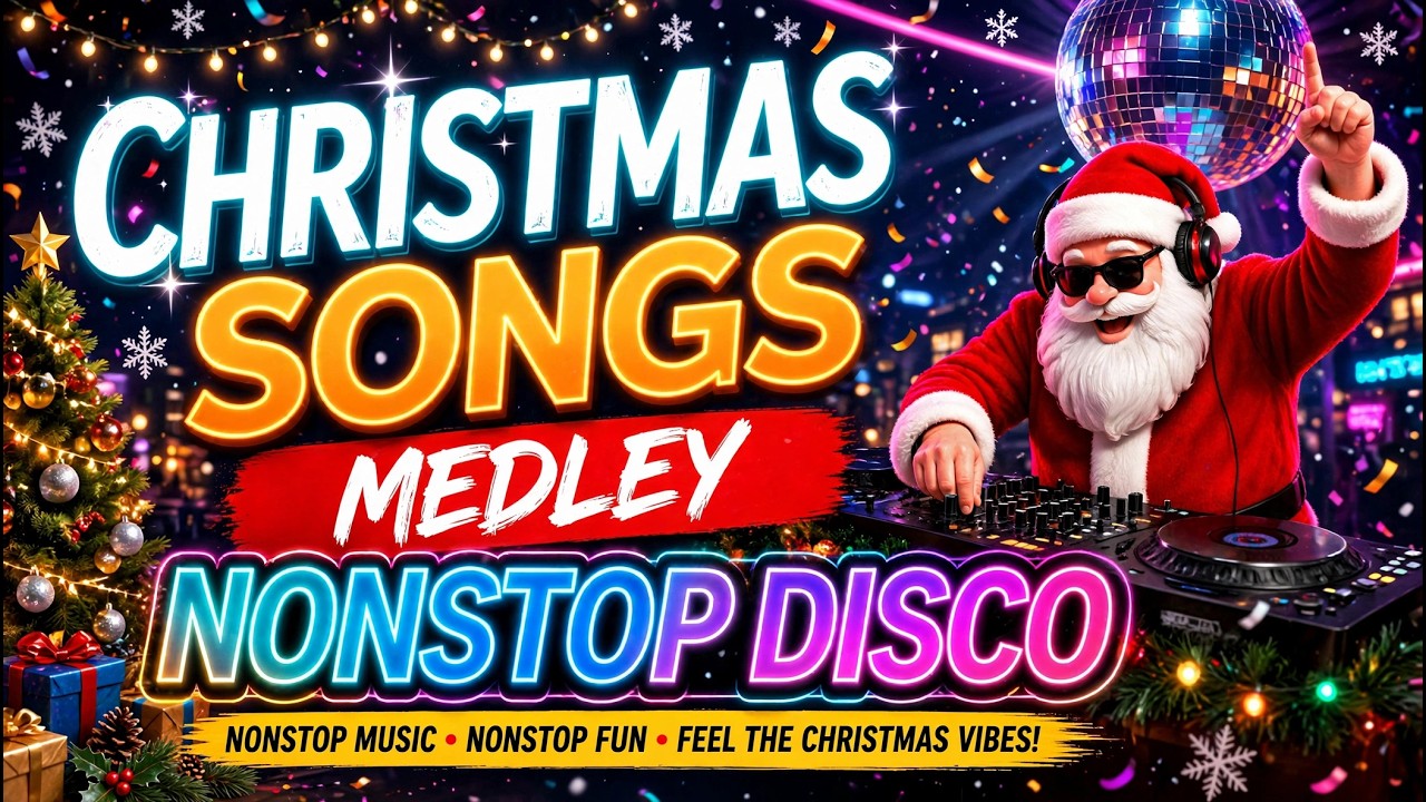 Disco Christmas Songs Medley 2027🎅 Greatest Disco Christmas Nonstop 2027🎅