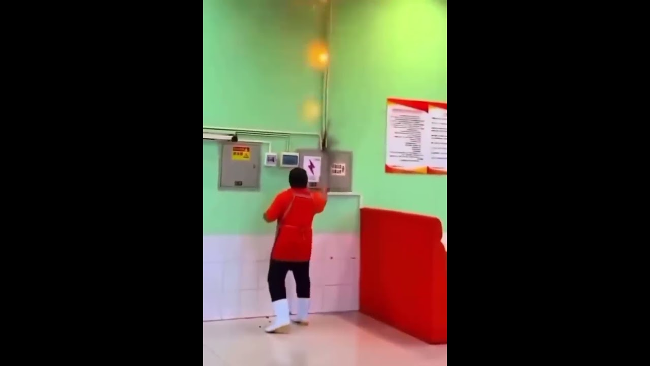 What happens when an electrical panel catches fire #shorts #electrical #safety