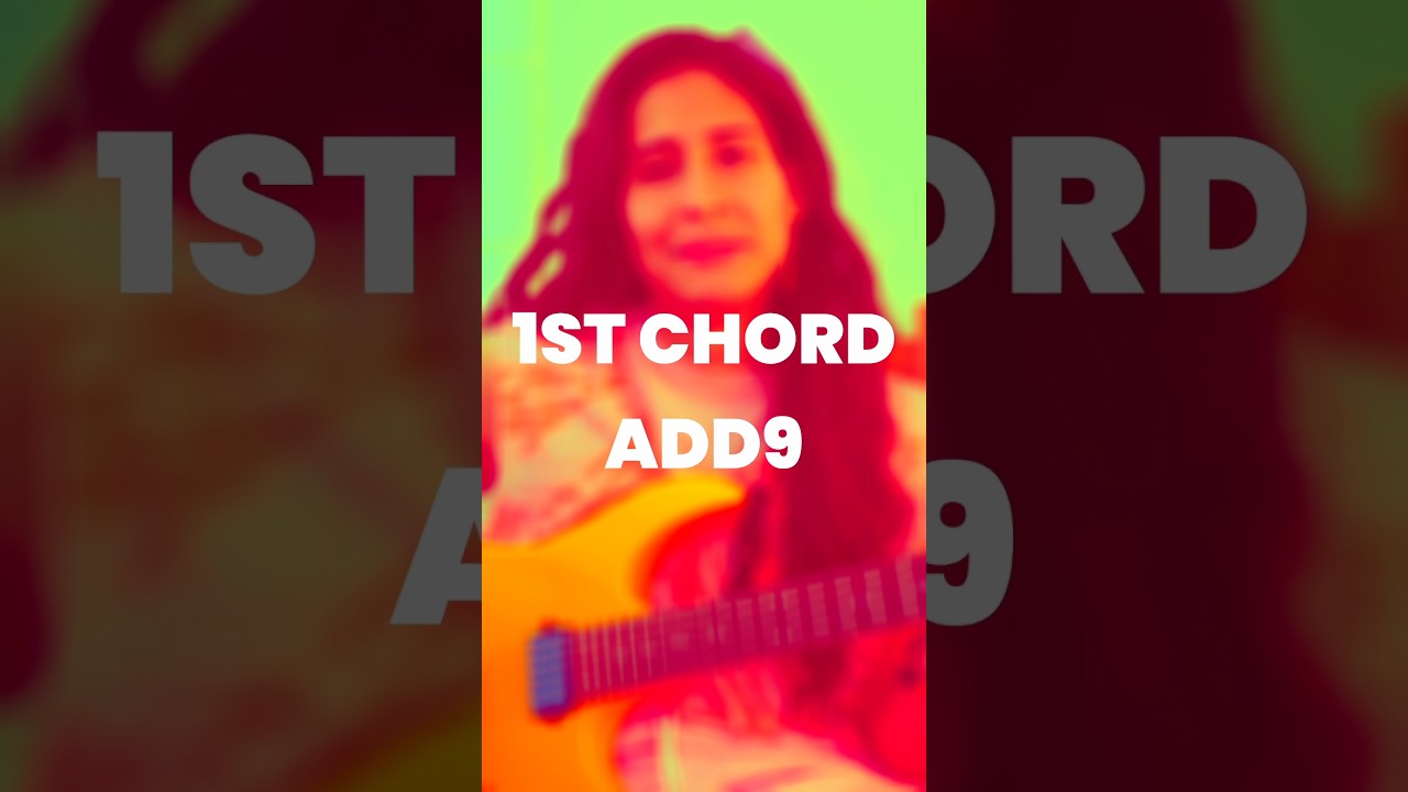 add9 sound ✨ #guitarlessons #musictheorymadeeasy  #mathrock
