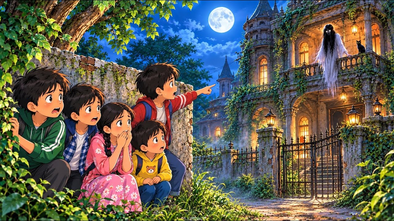 90s Childhood Nostalgia ❤️ | डरावनी हवेली के अंदर गया फुटबॉल | 2D Ghibli Style