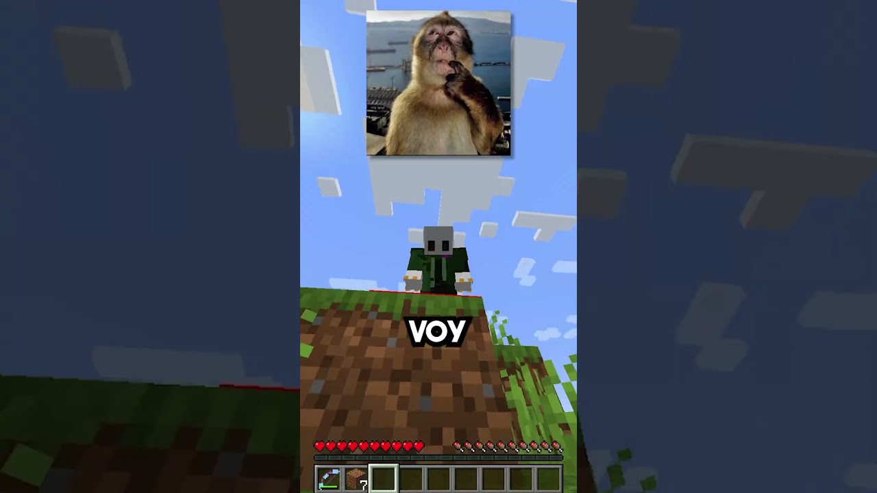 Estoy ATRAPADO en un CUADRADO 😭 #minecraft #laos