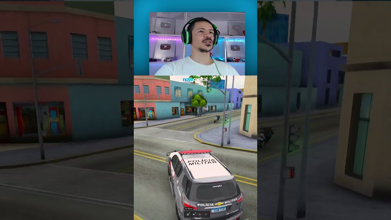 Tentou dar fuga com a melhor moto da cidade #gta #gameplay #shorts #shortvideo