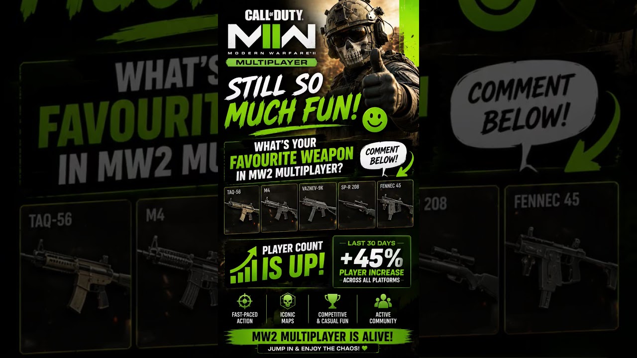 Call of Duty Modern Warfare 2 Multiplayer is still SO MUCH FUN! #callofduty #mw2 #DMZ