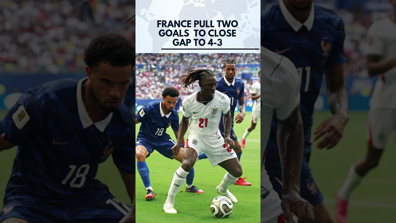 France Stage Stunning Fightback: Barcola, Mbappe Strike To Trail England 3-4 | N18S | CNBC TV18