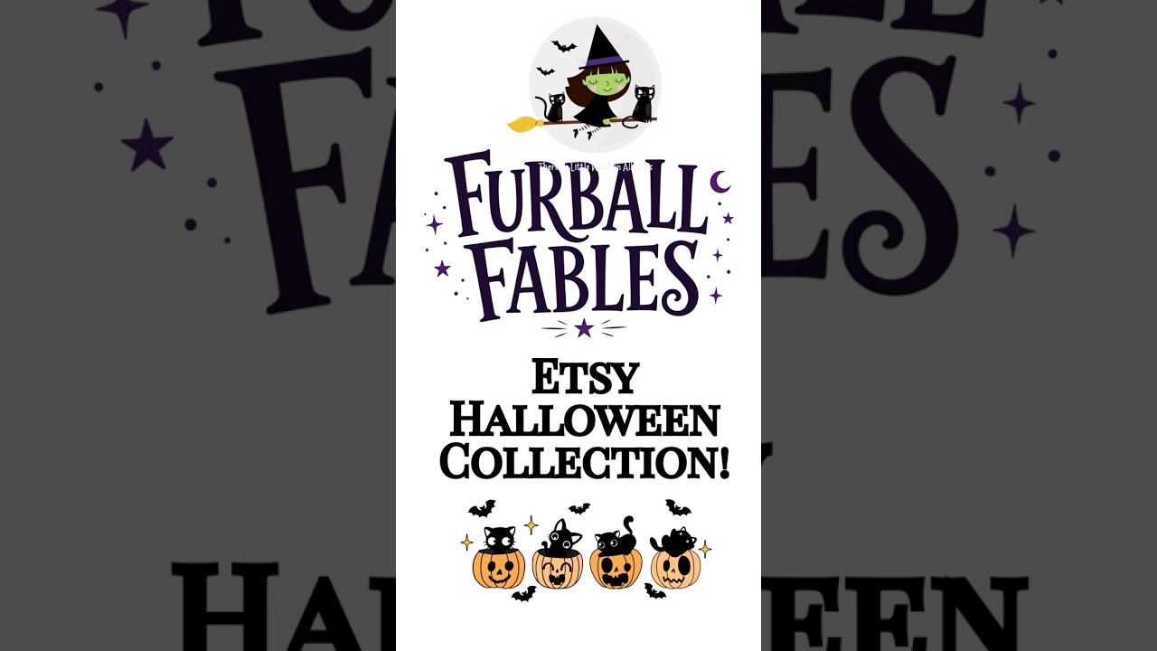 The Furball Fables Halloween Collection Is Here! 🎃🐈‍⬛