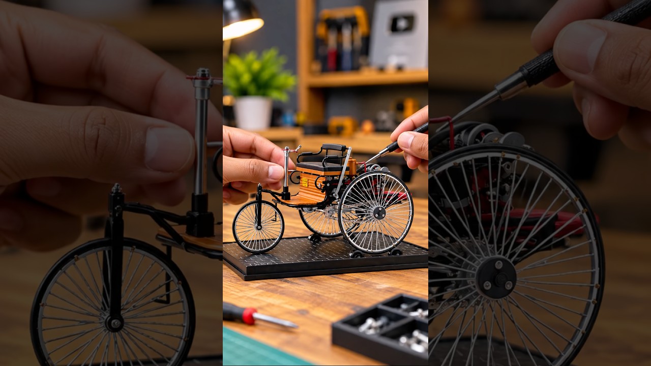 World’s First Car – I Built a Miniature Version