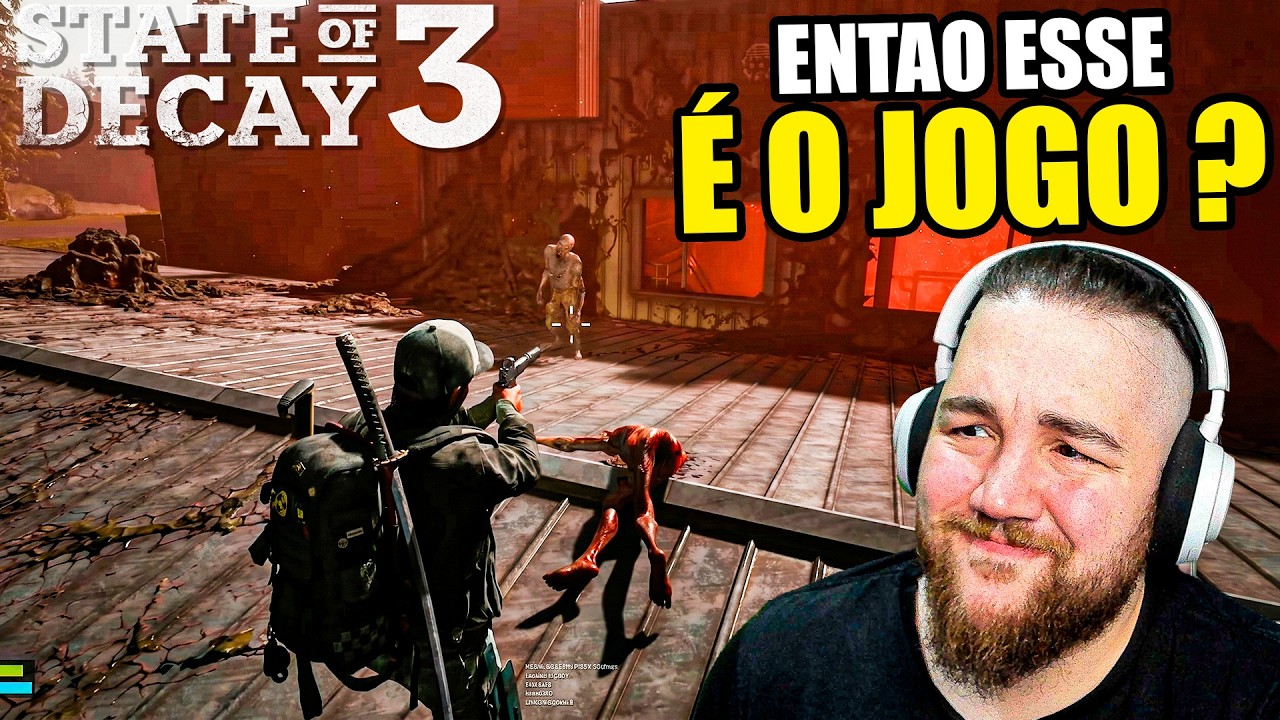 É SÉRIO QUE STATE OF DECAY 3 É ISSO !?