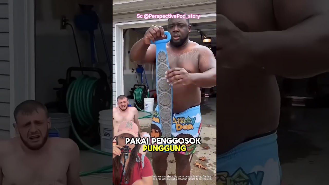 GOSOK GOSOK, KELUAR DAKI ⁉️ @PerspectivePod_story #smarthome #gadgets #funny #remix