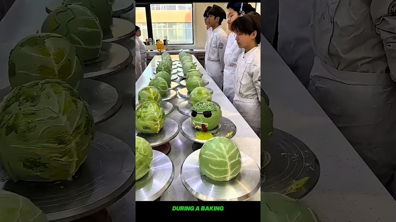 The Most Realistic Cabbage Cake Wins! #shorts