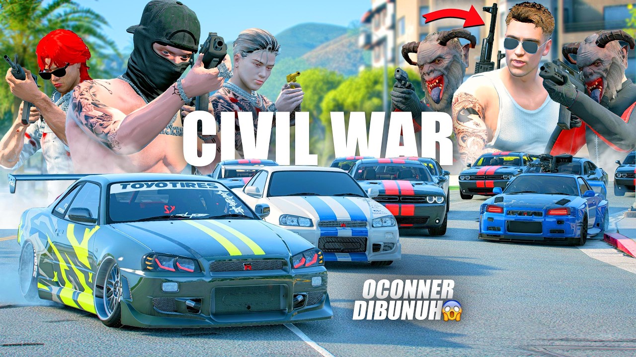 PERANG BESAR AKSI KEI MENYELAMATKAN KELUARGA OCONNER DARI PENGHIANAT - GTA 5 ROLEPLAY