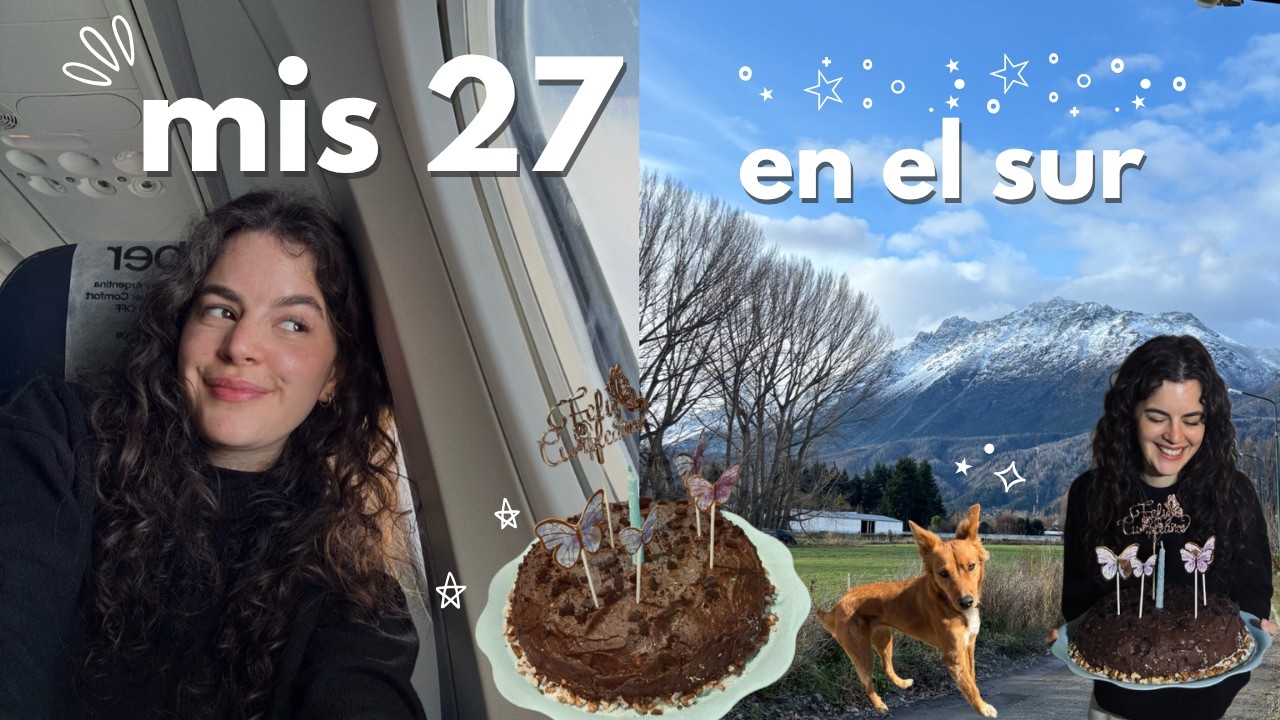 cumplí 27 y me fui de viaje ✈︎
