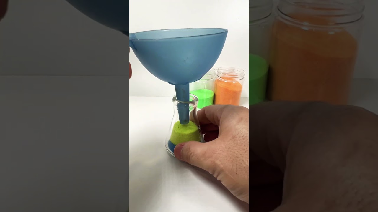 Let’s create sand art #shorts