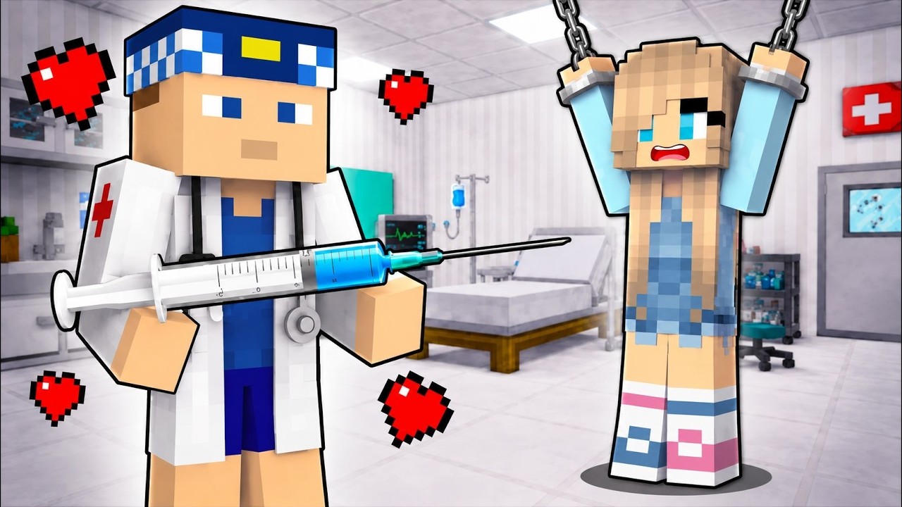 HEMŞİRE Erkek Doktor Beni Neden Kaçırdı? -Minecraft