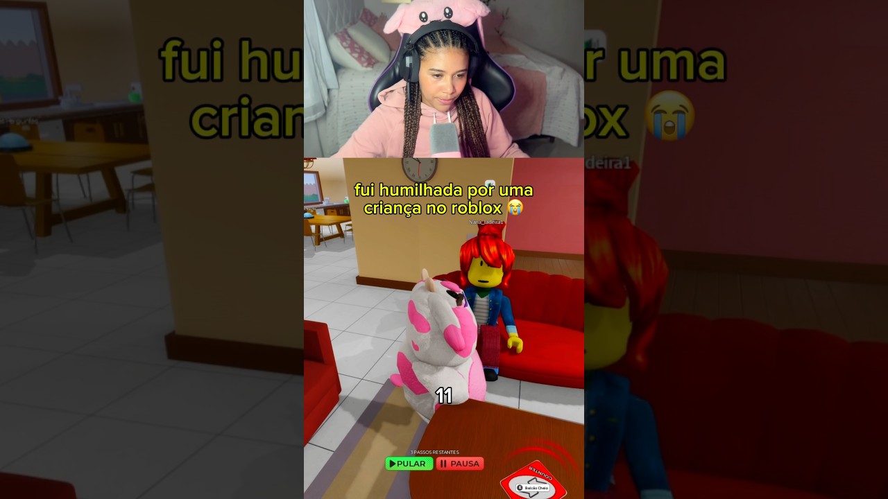 FUI HUMILHADA POR UMA CRIANÇA NO ROBLOX 😭 #roblox