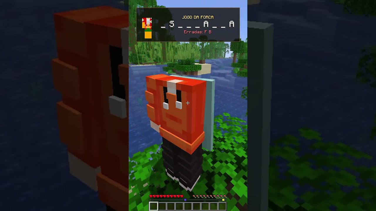 Descubra a Palavra #minecraft