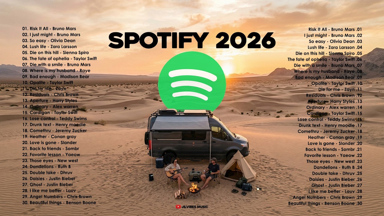 Pop Hits Music Spotify 2026🐹|| Soft Acoustic English Songs ~ Viral Tiktok Songs 2026