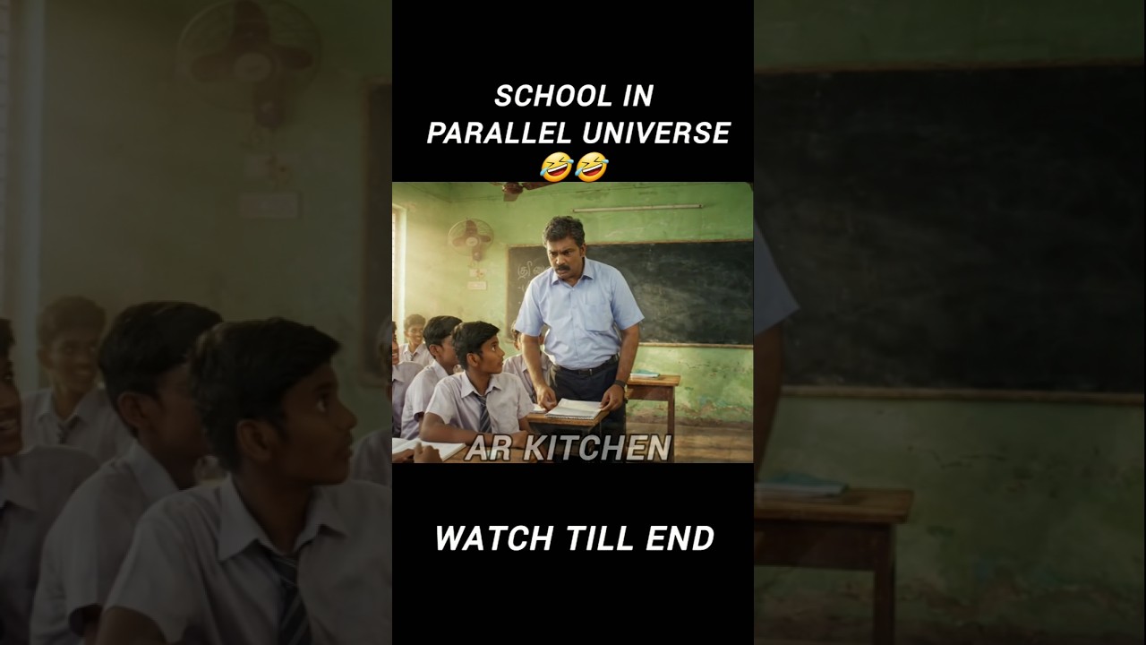 School In Parallel Universe Comedy 🤣🤣#trendingshorts #trending #tamilcomedy #shortsfeed