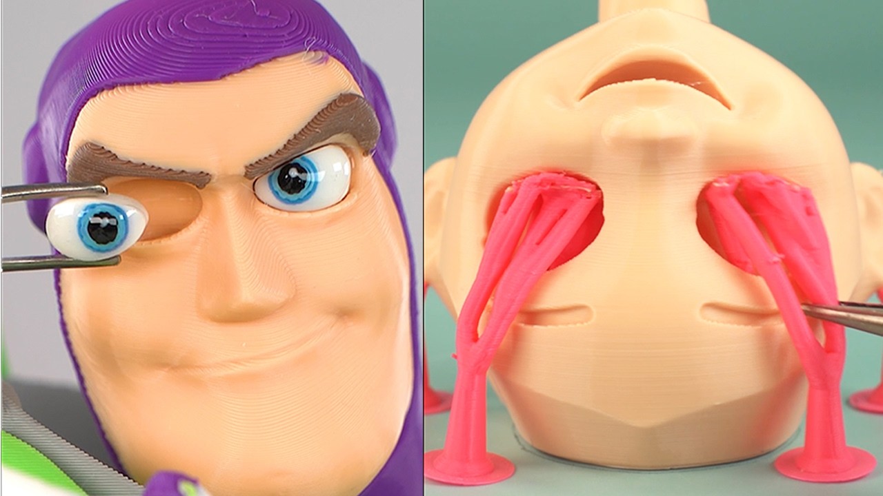 I 3D printed the Toy Story Trio (Woody, Buzz, Jessie)