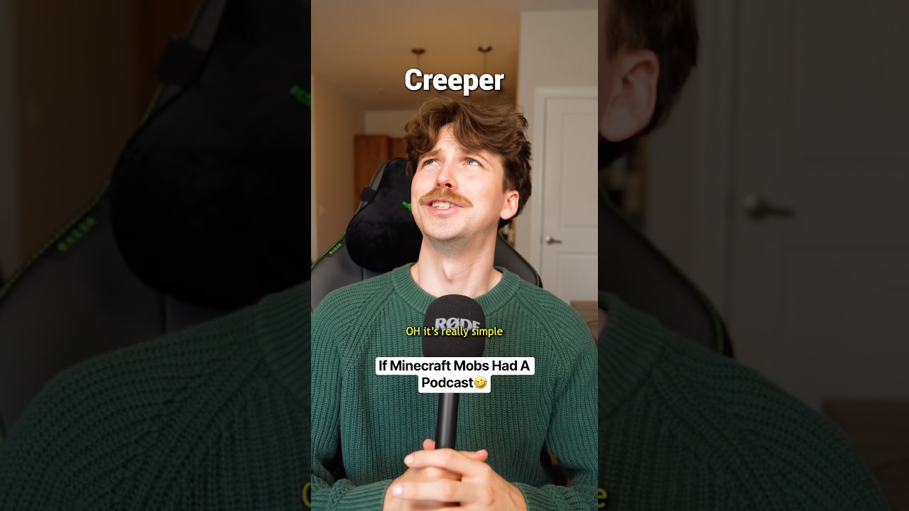 If Minecraft Mobs Had A Podcast🤣