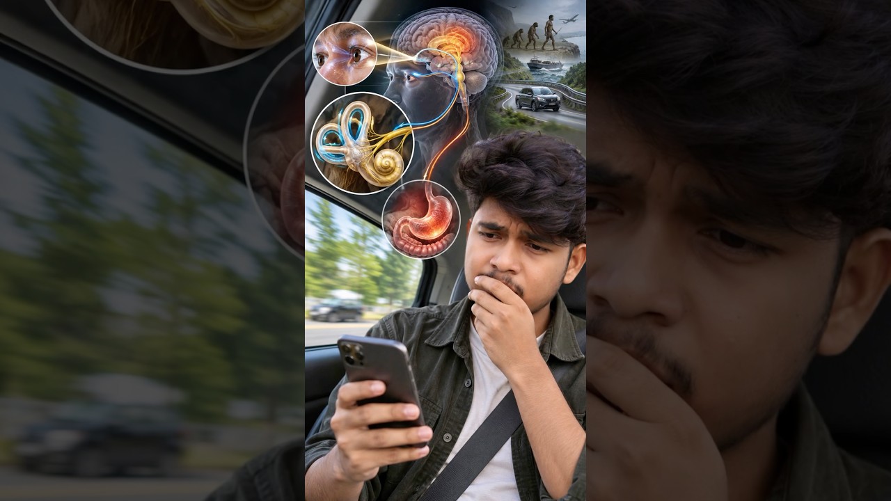 🤯 ప్రయాణంలో వాంతులు ఎందుకు వస్తాయి? #osmdhruva #telugu #telugufacts #telugunews