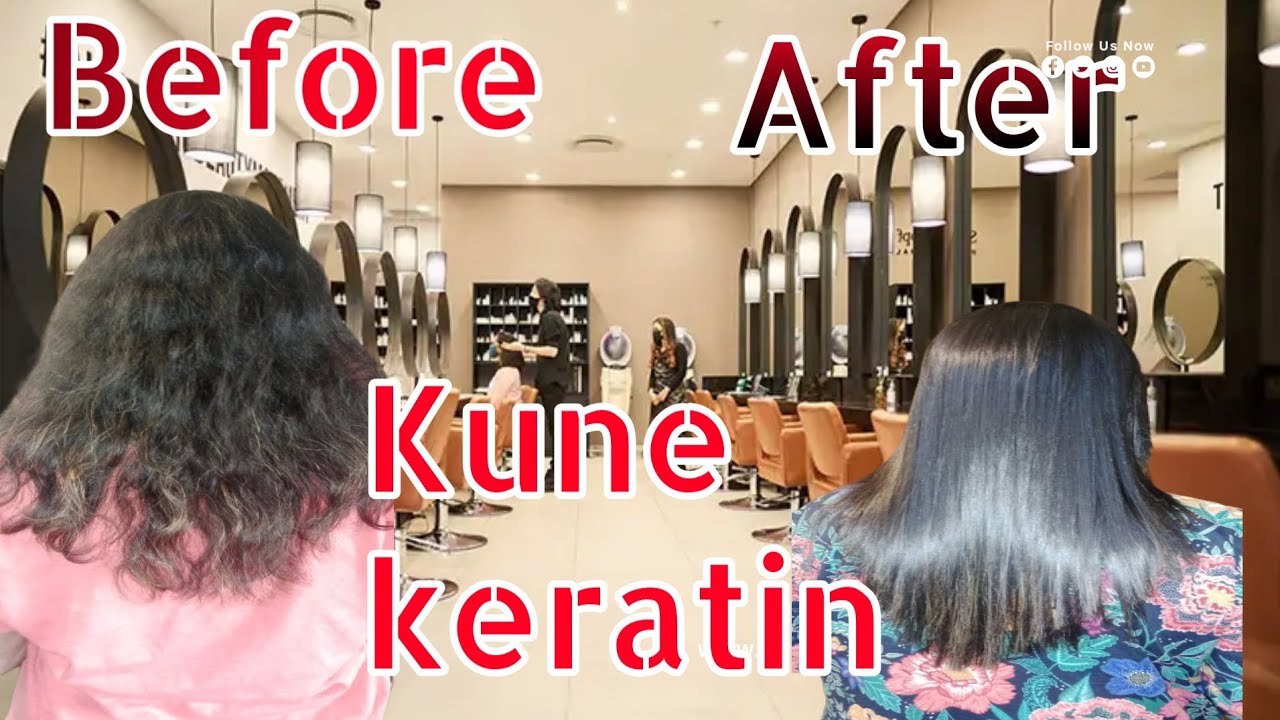 Keune hair keratin by fozia makeup tutorial