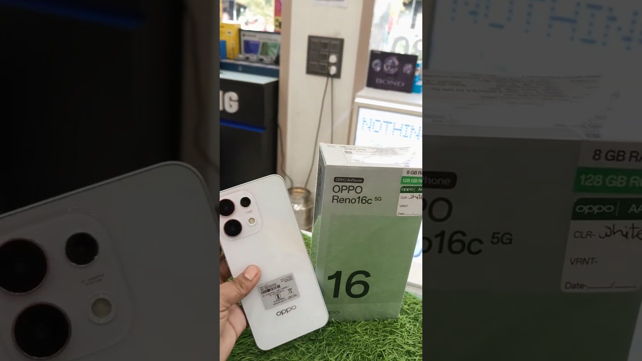 Oppo Reno 16c: लुक ऐसा कि दिल आ जाए! 📱🔥 #Shorts #tecnology #tecnologyetc. #oppoaseries
