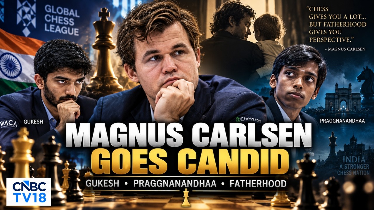 Magnus Carlsen Unfiltered Interview: India’s Chess Rise, Gukesh, Praggnanandhaa & Fatherhood