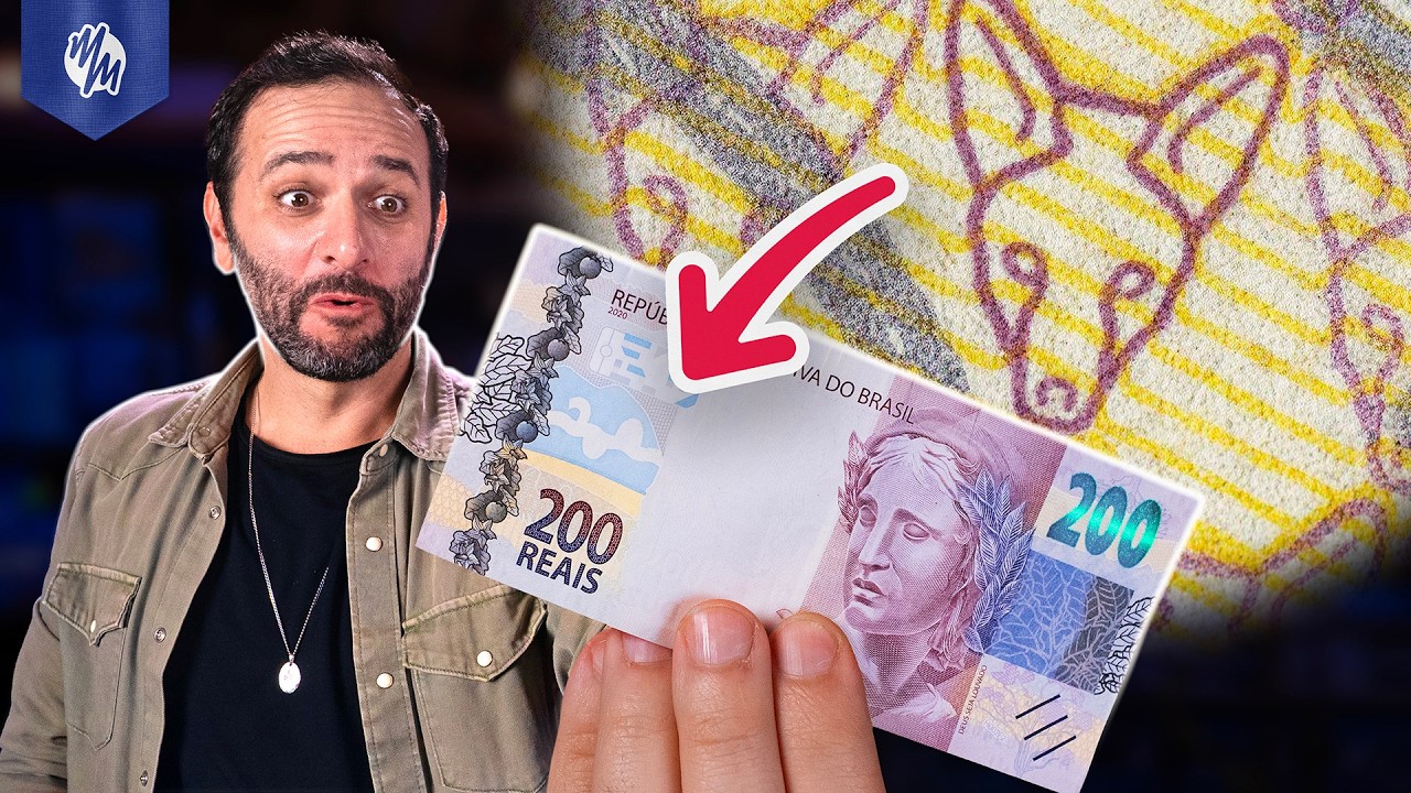 Você NEM IMAGINA TUDO que TEM na NOTA de REAL!