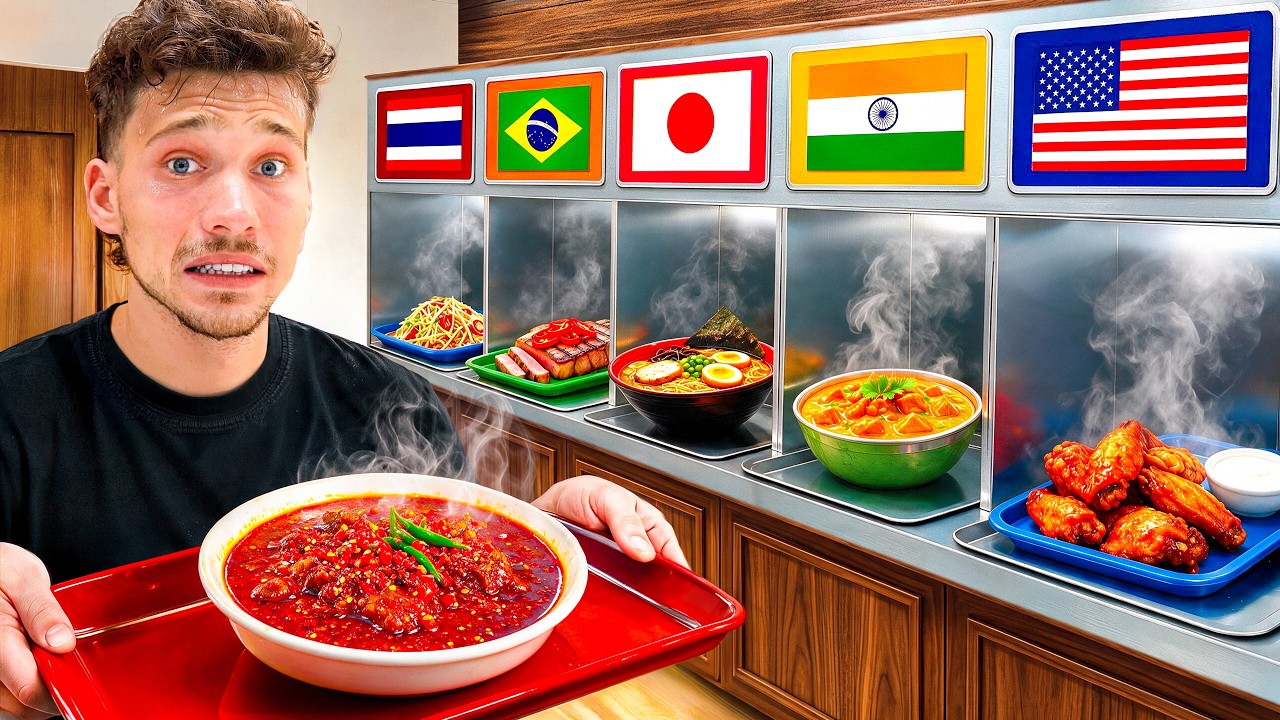 I Tried The Spiciest Foods From Every Country!