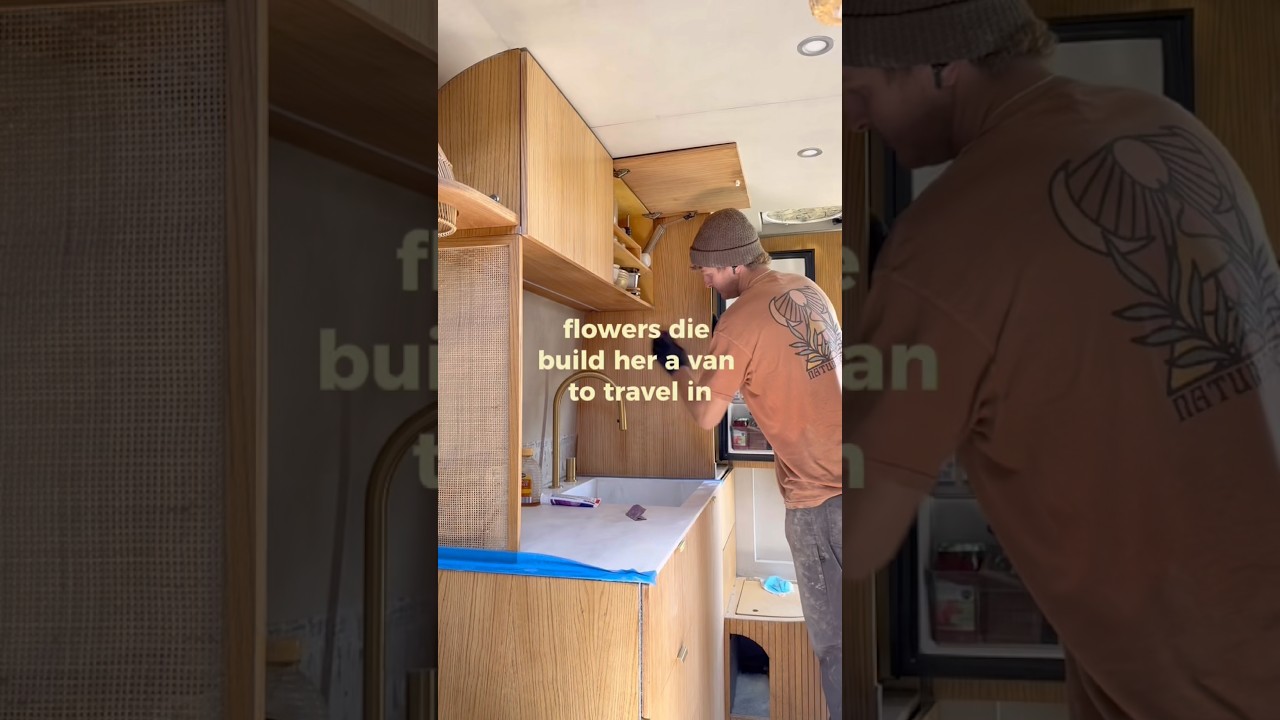 This is your sign to build her the van! 🚐👷‍♂️🛠️ #vanlife #campervan #diy # #diycamper #vanbuild