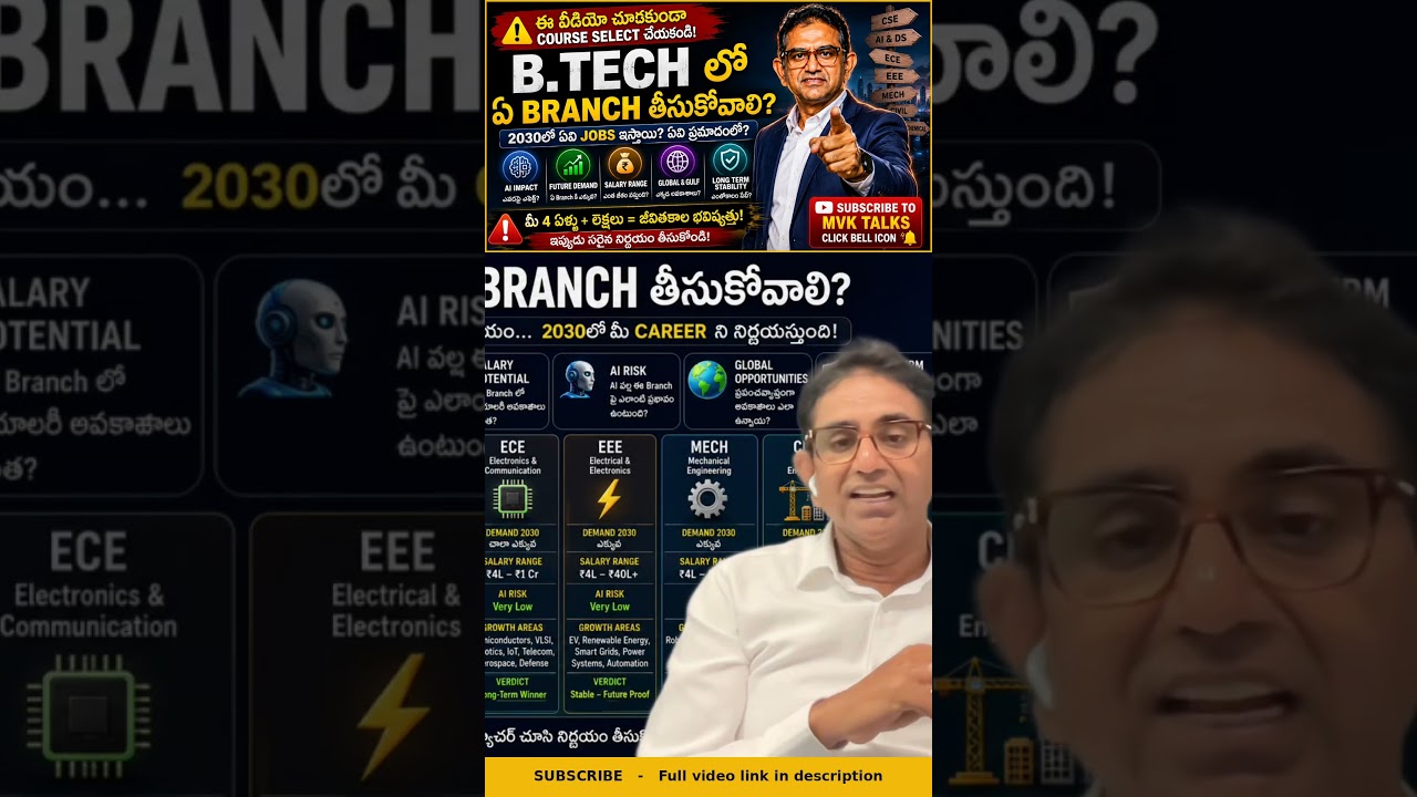 Chemical Engineering బ్రాంచ్ ఎలా? #BTech #mvktelugu