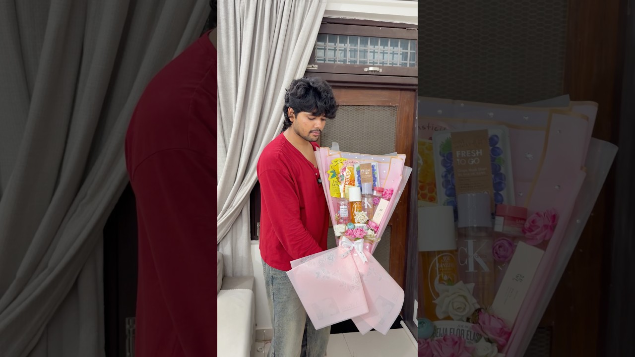 Bouquet for sister’s birthday 😱 | #shorts #minivlog