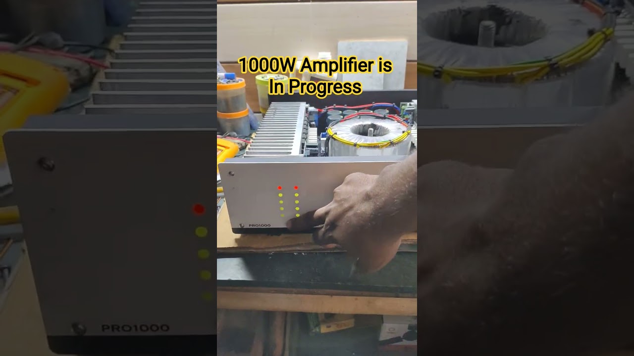 1000W Stereo Amplifier #bass hifi