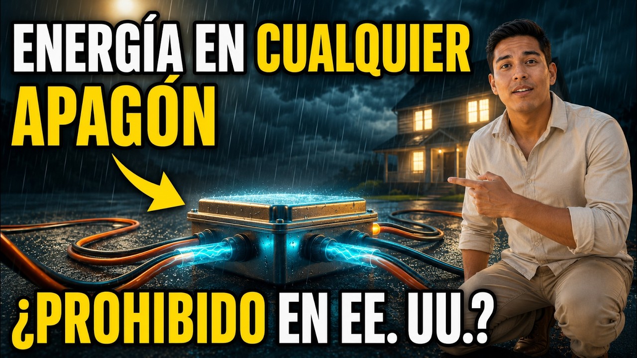 La Caja de $40 Que Enciende Toda Tu Casa en un Apagón — El Truco que Prohibieron