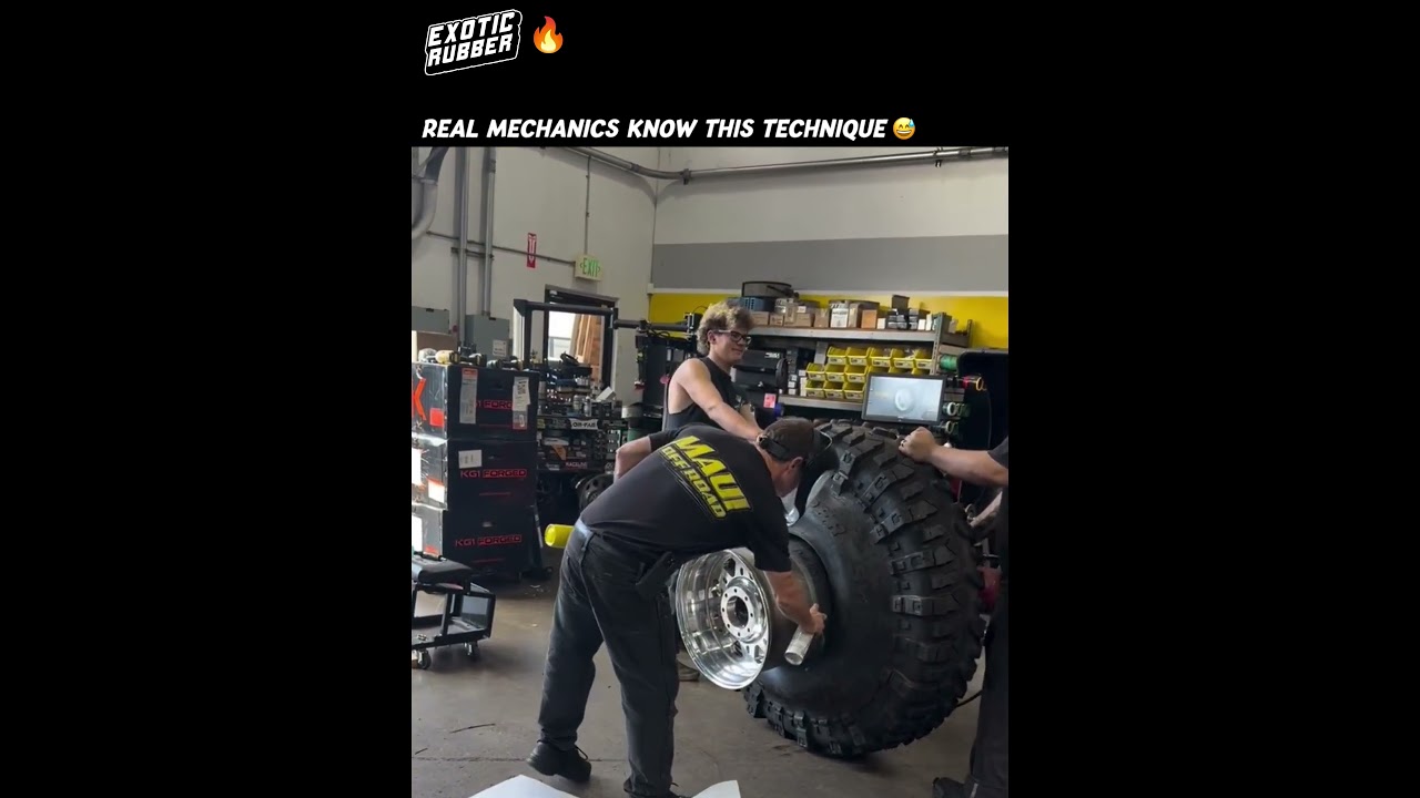 Real Mechanics know This Wheel Trick